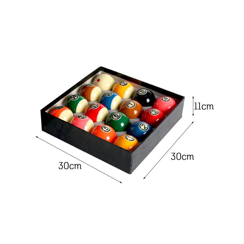 ARIX 2 1/4" 15A Grade Black King Professional Tournament Crystal Billiard Balls - Image 2
