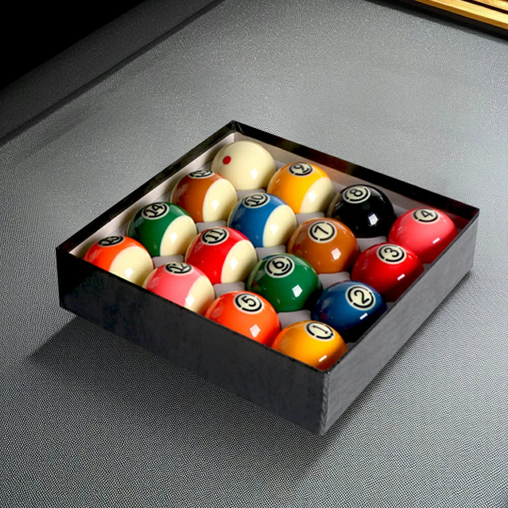 ARIX 2 1/4" 15A Grade Black King Professional Tournament Crystal Billiard Balls - Image 4