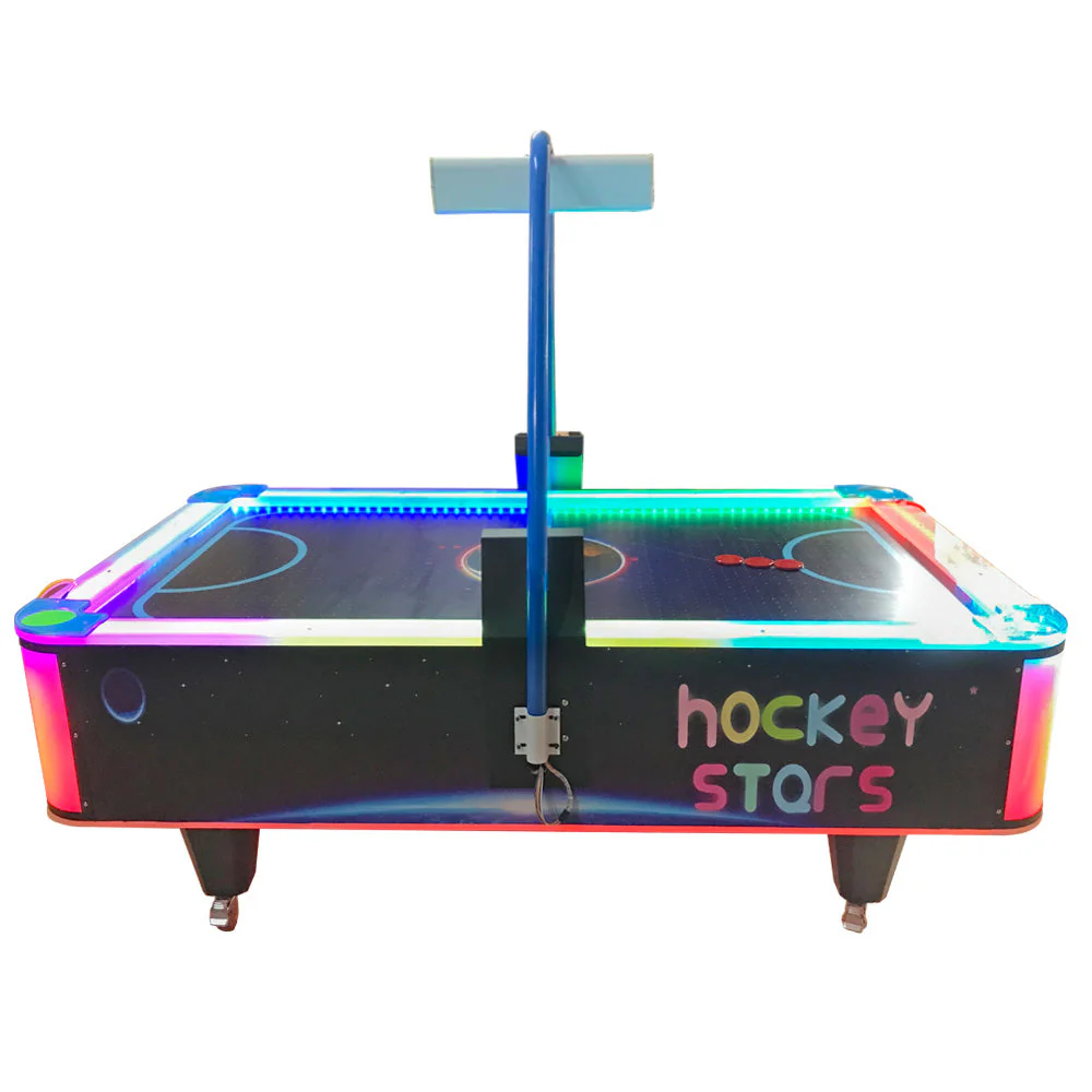 AIRMAX 8FT LED Air Hockey Table Office Hotel Event Roadshow Stylish Indoor Entertainment - Image 3
