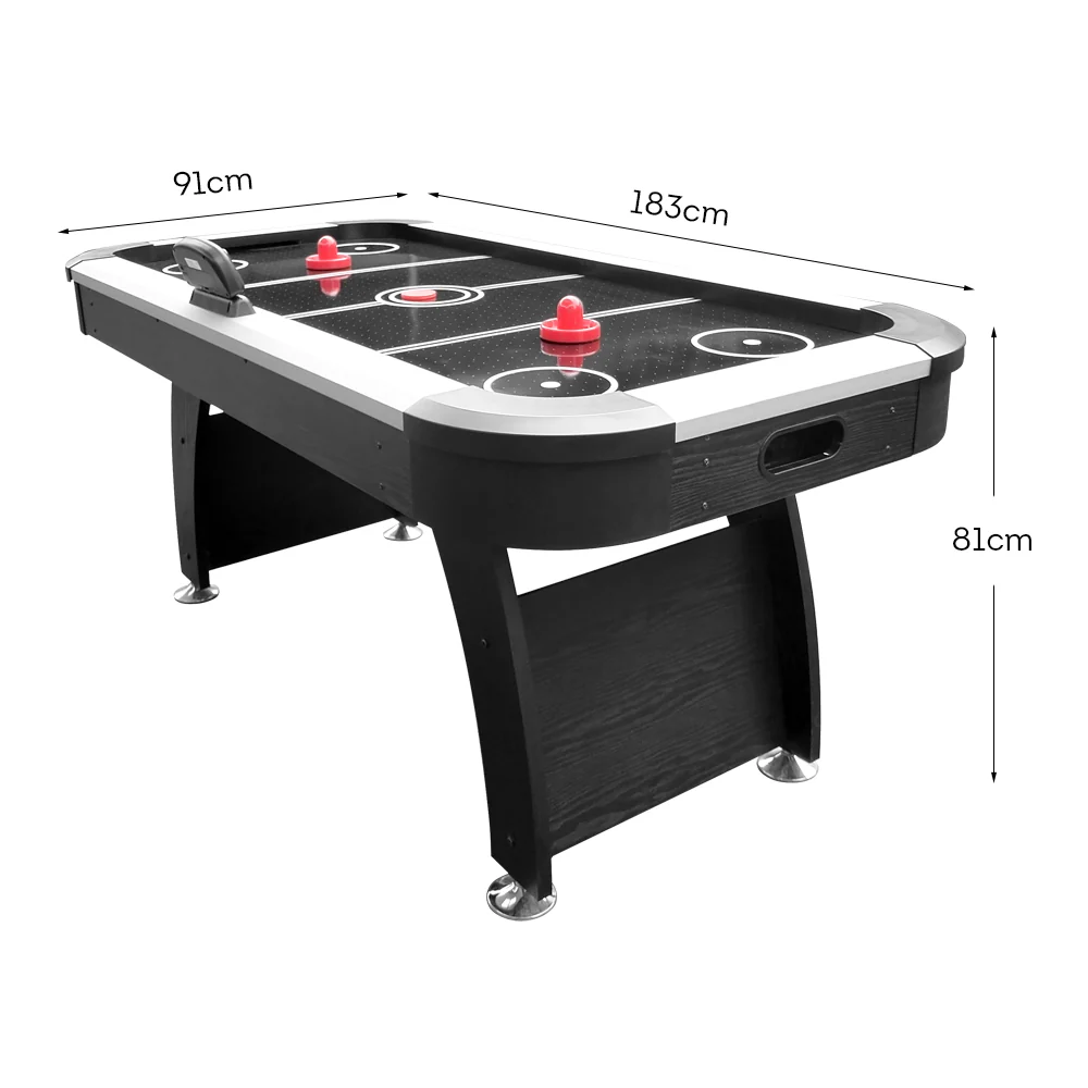 AIRMAX AH13 6FT Air Hockey Table Black - Image 7