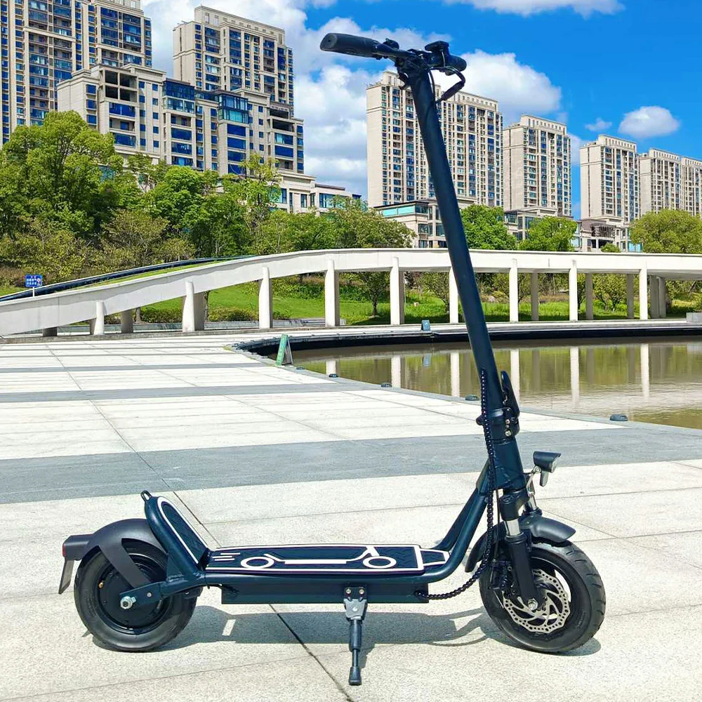 AKEZ DT01 400W 36V 7.8Ah/10.4Ah/13Ah Max Speed 30KM/H Adult Commuter - Black - Image 4