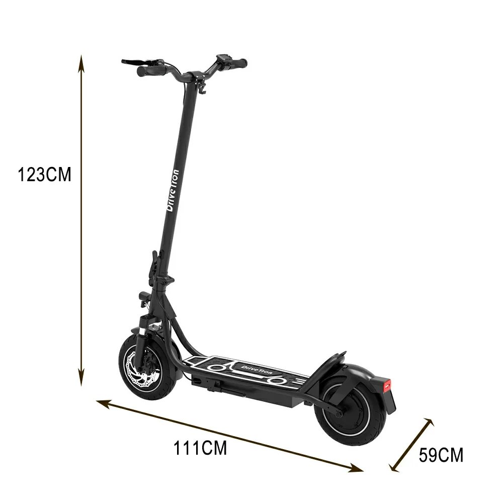 AKEZ DT01 400W 36V 7.8Ah/10.4Ah/13Ah Max Speed 30KM/H Adult Commuter - Black - Image 5