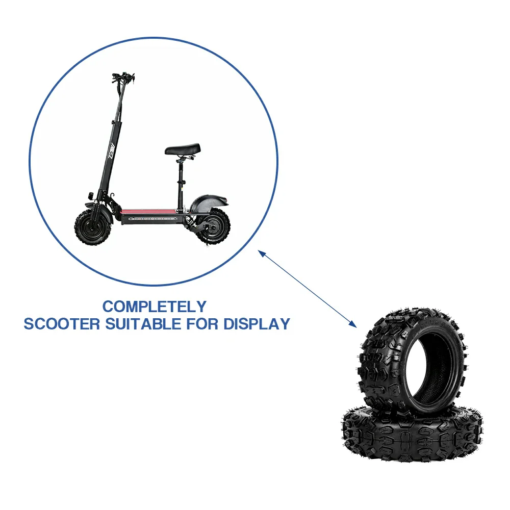 AKEZ 11SQ Tyre Off-Road Traction Durable Rubber Wear-Resistant Replacement