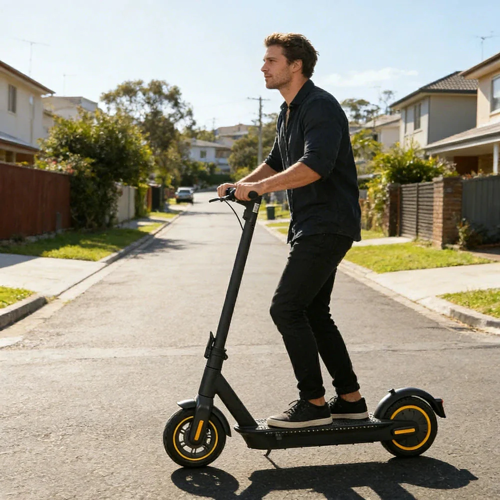 AKEZ M365 Pro Max Electric Scooter Foldable Motorised Scooter Black - Image 10