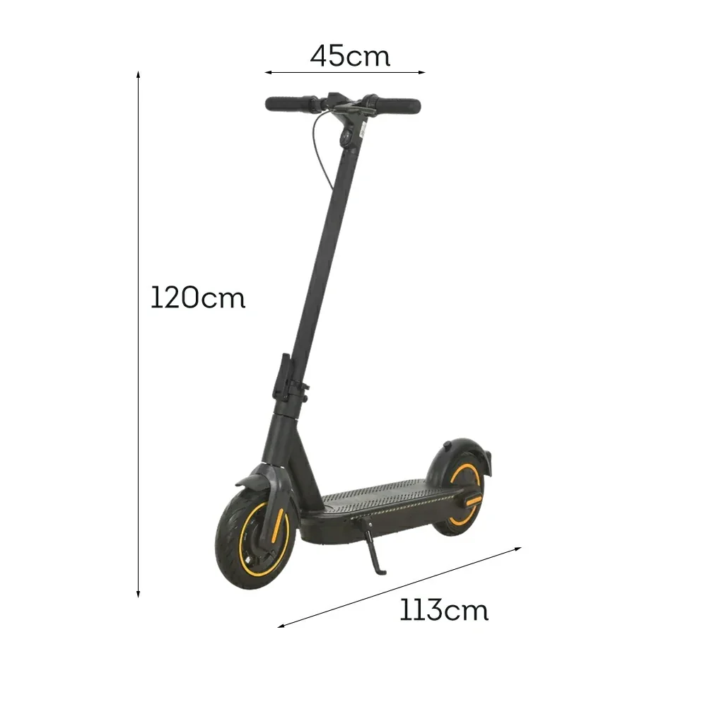 AKEZ M365 Pro Max Electric Scooter Foldable Motorised Scooter Black - Image 11