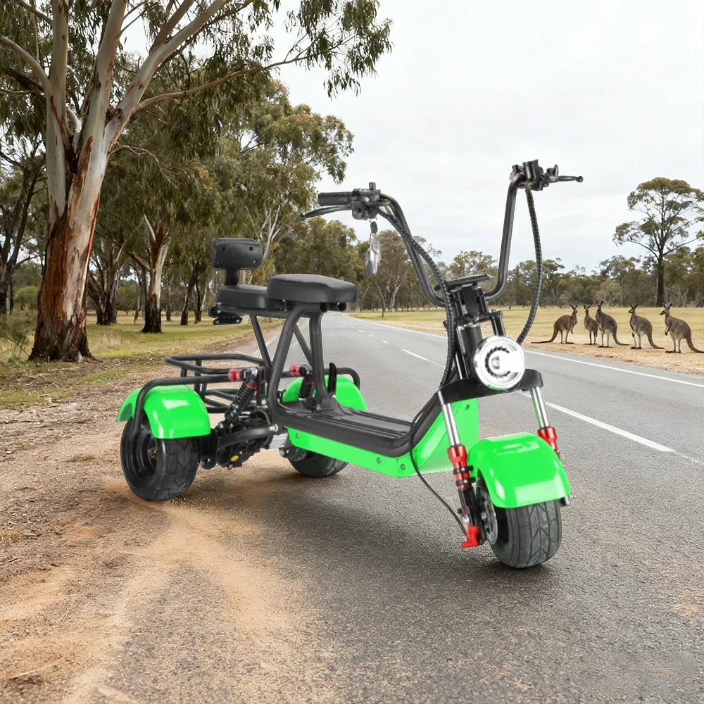 AKEZ Harley Electric Bike 48V 800W Brushless Motor, Removable Lithium Battery, 6-inch Tyres, Aluminium Suspension Dual-Bar Foldable Handlebar Cruise at 25km/h - Unlock More Power (Details Inside)* - Image 4