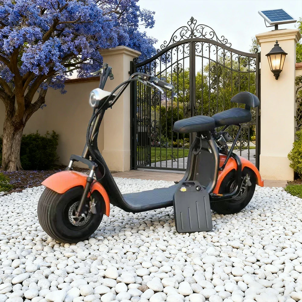 AKEZ Harley Electric Bike 60V 1500/2000W Brushless Motor, 8-inch Vacuum Tyres, Hydraulic Brakes Powerful Acceleration with Stable Control Cruise at 25km/h - Unlock More Power (Details Inside)* - Image 2
