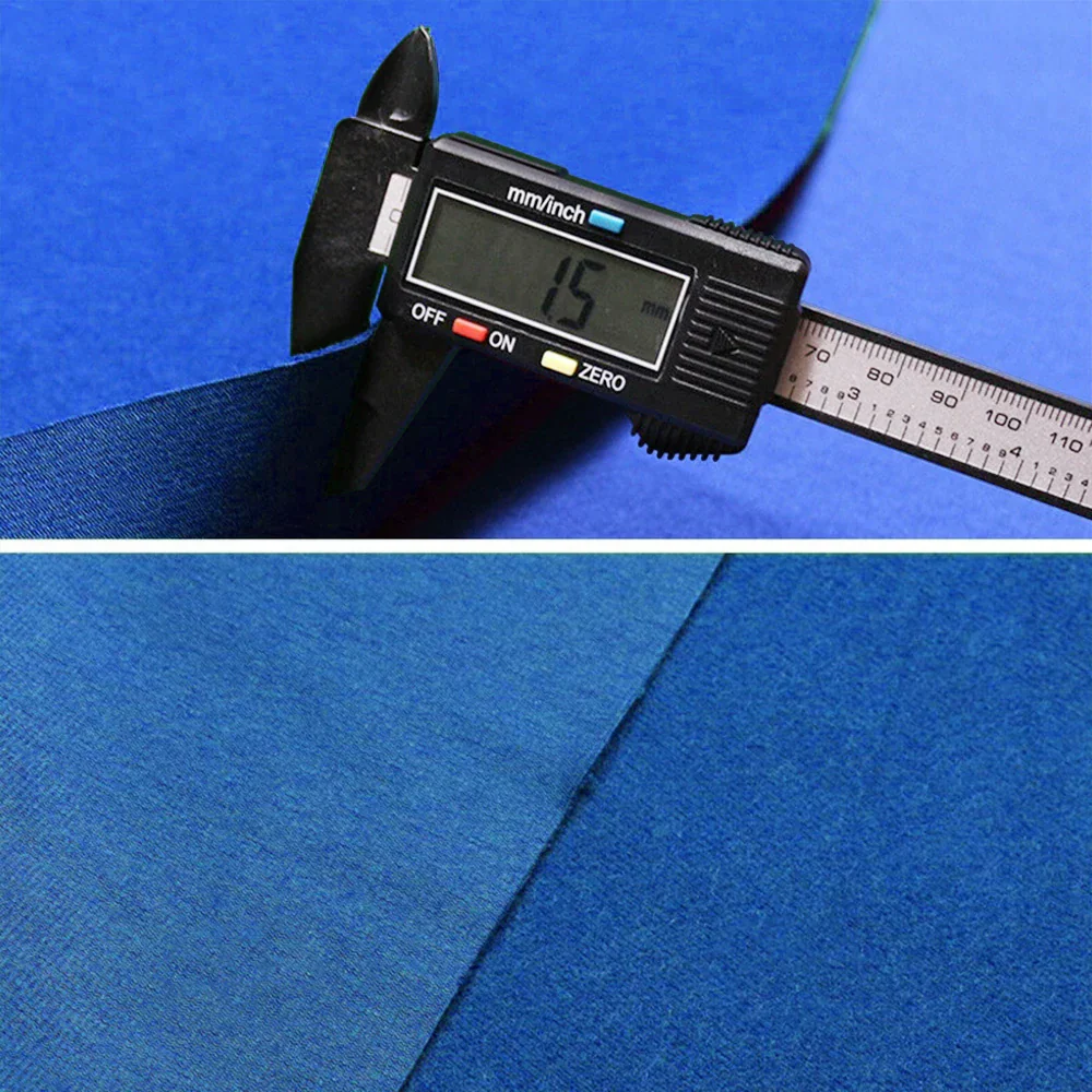 ARIX 7/8/9FT Billiard Table Cloth - High-Density Wool Blend, Anti-Pilling Durable Fabric for Smooth & Accurate Play - Blue - Image 5