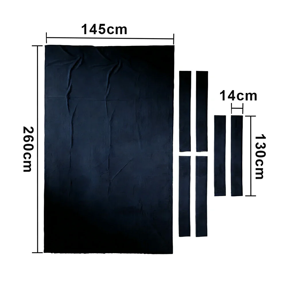 ARIX 7/8/9FT Billiard Table Cloth - High-Density Wool Blend, Anti-Pilling Durable Fabric for Smooth & Accurate Play - Deep Navy - Image 7