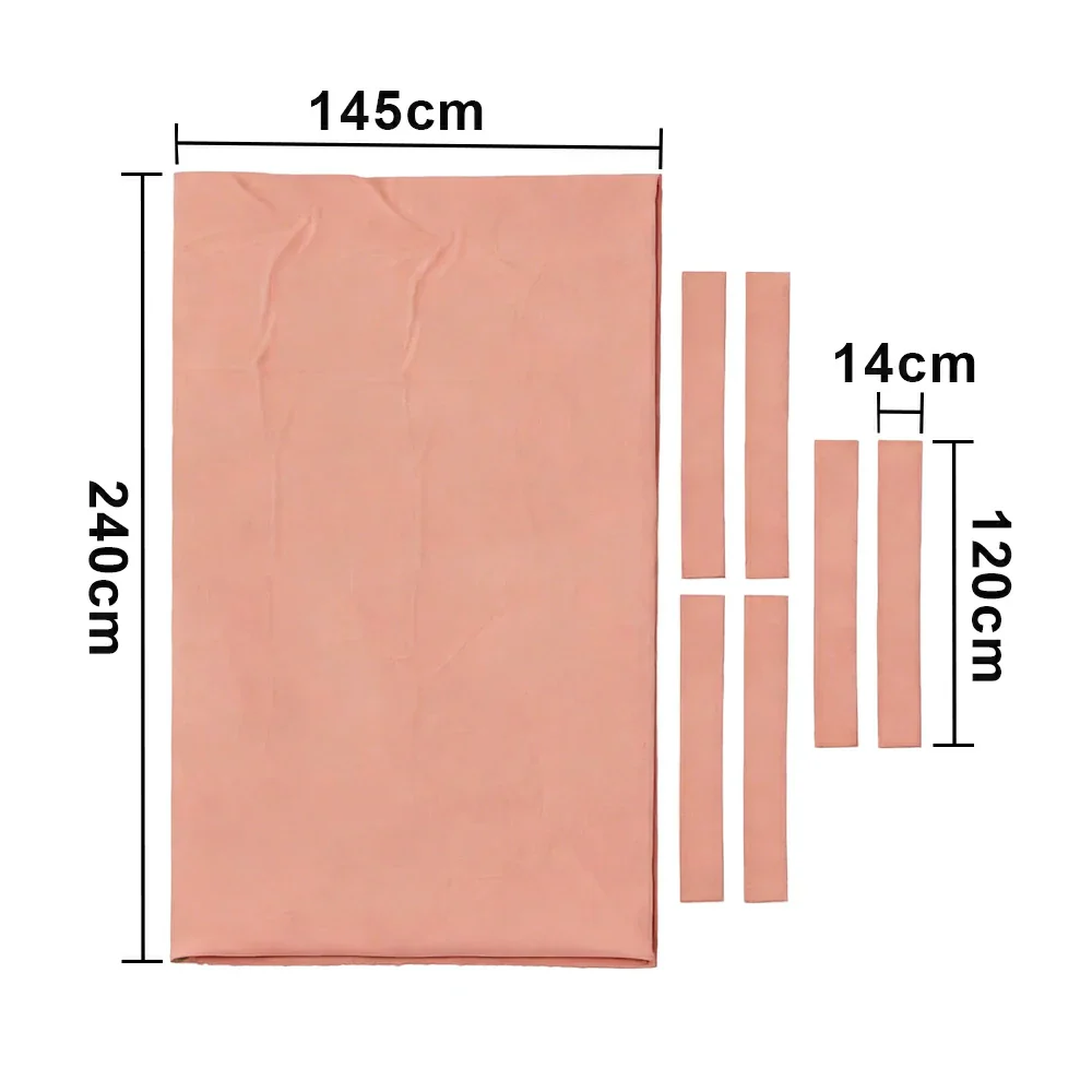 ARIX 7/8/9FT Billiard Table Cloth - High-Density Wool Blend, Anti-Pilling Durable Fabric for Smooth & Accurate Play - Dusty Pink - Image 6