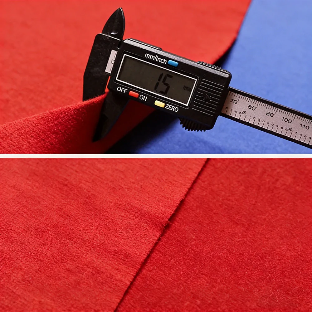ARIX 7/8/9FT Billiard Table Cloth - High-Density Wool Blend, Anti-Pilling Durable Fabric for Smooth & Accurate Play - Flame Red - Image 5