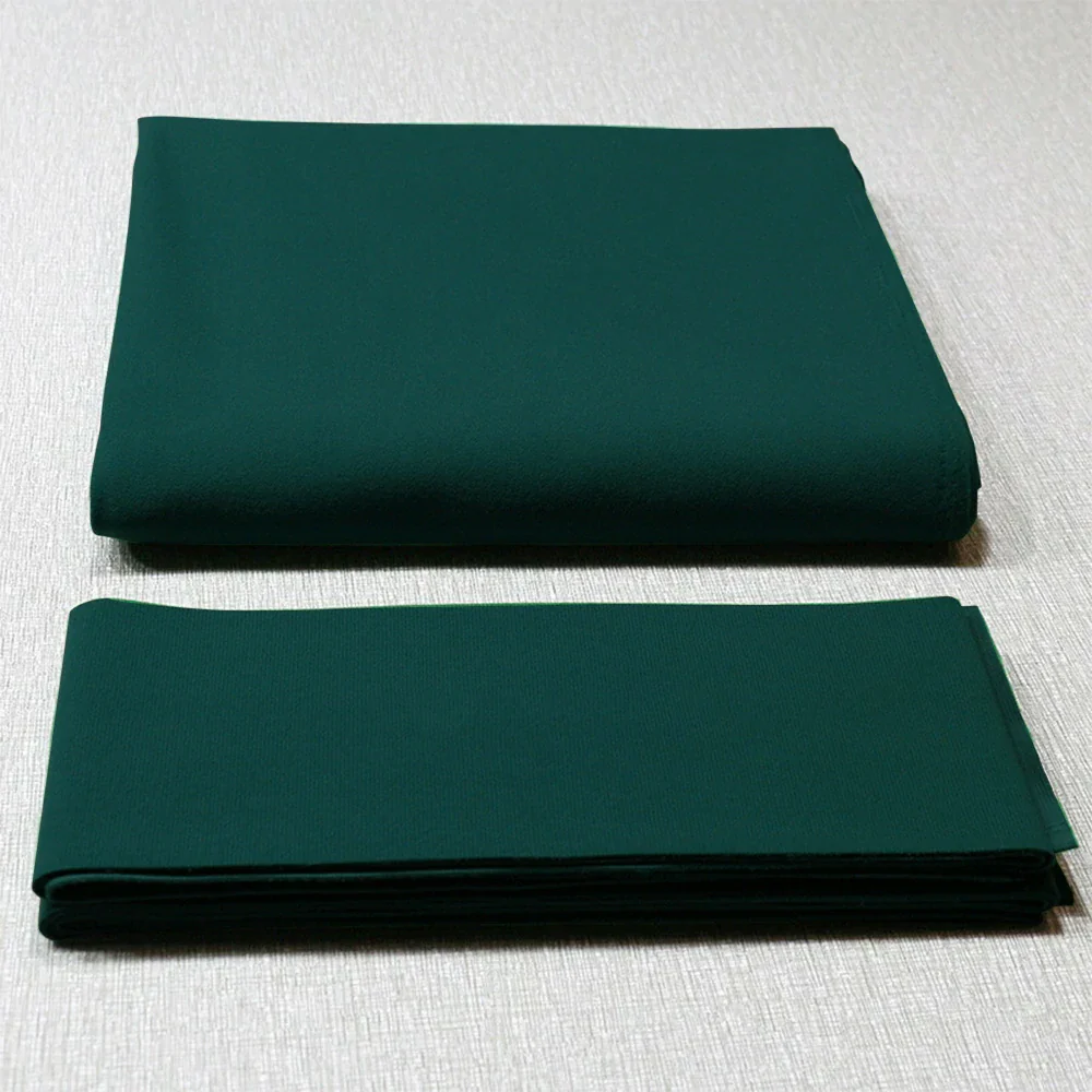 ARIX 7/8/9FT Billiard Table Cloth - High-Density Wool Blend, Anti-Pilling Durable Fabric for Smooth & Accurate Play - Forest Green - Image 2