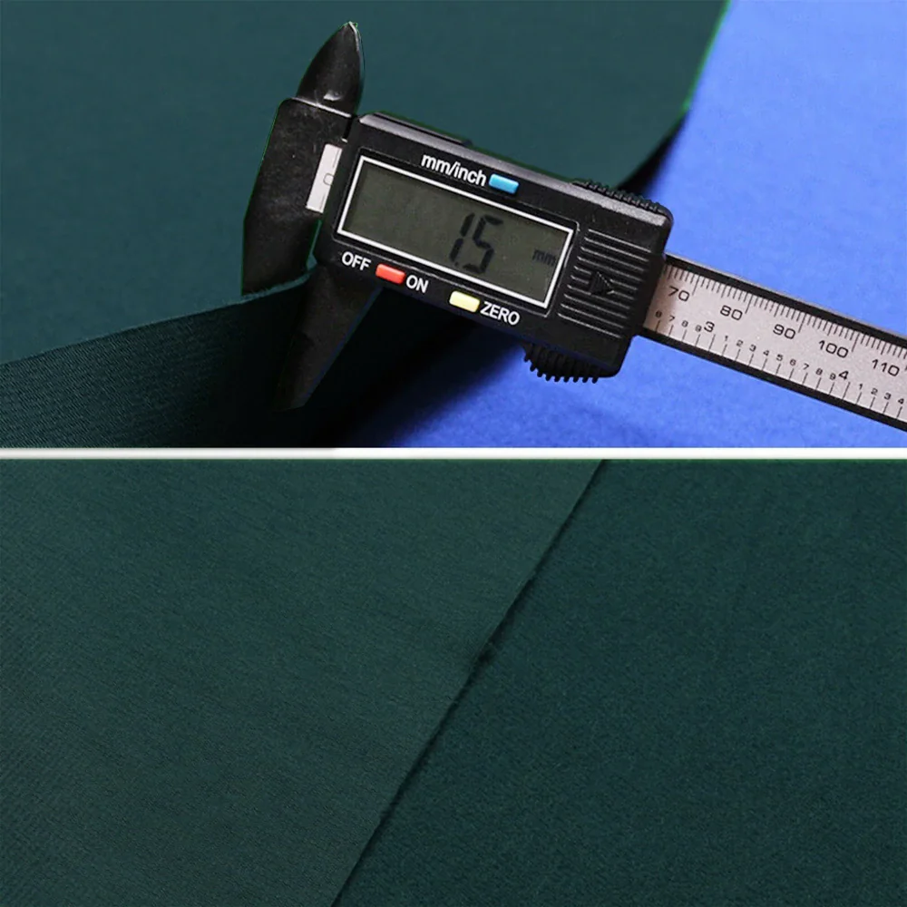 ARIX 7/8/9FT Billiard Table Cloth - High-Density Wool Blend, Anti-Pilling Durable Fabric for Smooth & Accurate Play - Forest Green - Image 5