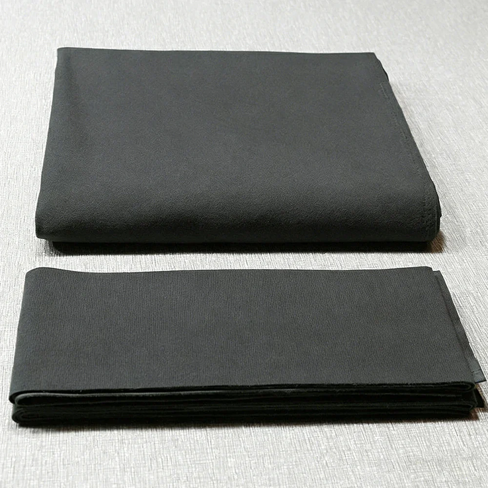 ARIX 7/8/9FT Billiard Table Cloth - High-Density Wool Blend, Anti-Pilling Durable Fabric for Smooth & Accurate Play - Heavy Charcoal Grey - Image 2