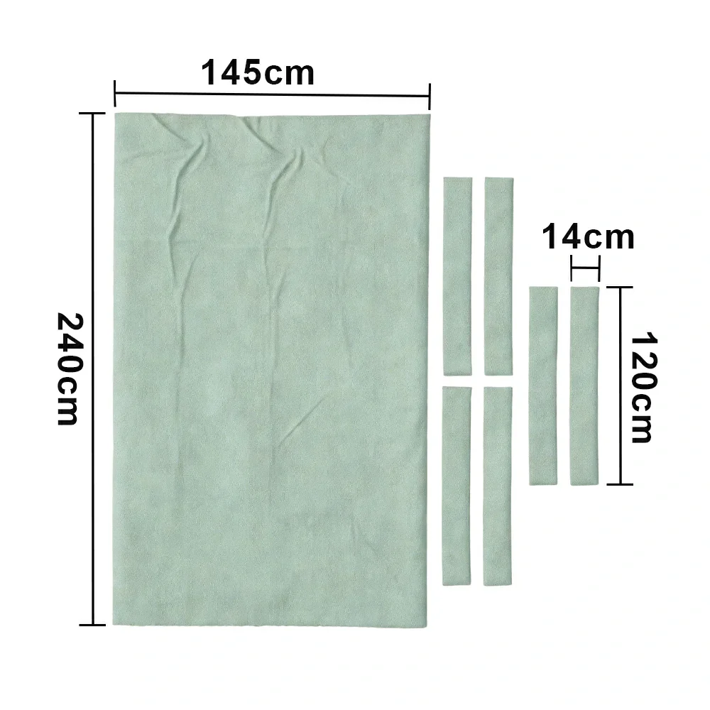 ARIX 7/8/9FT Billiard Table Cloth - High-Density Wool Blend, Anti-Pilling Durable Fabric for Smooth & Accurate Play - Jade Green - Image 6