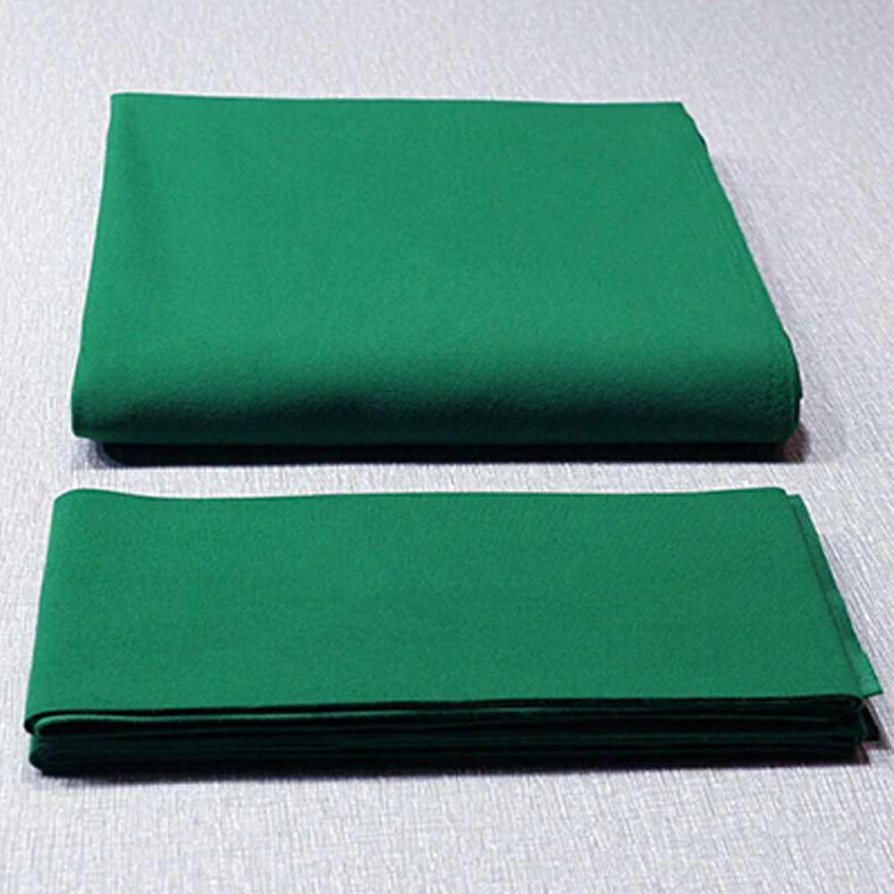 ARIX 7/8/9FT Billiard Table Cloth - High-Density Wool Blend, Anti-Pilling Durable Fabric for Smooth & Accurate Play - Jewel Green - Image 2