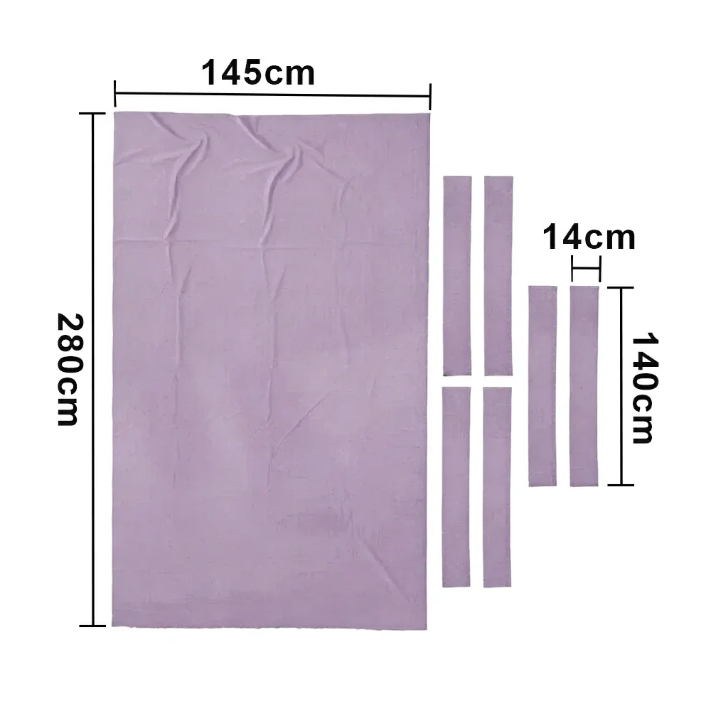 ARIX 7/8/9FT Billiard Table Cloth - High-Density Wool Blend, Anti-Pilling Durable Fabric for Smooth & Accurate Play - Lavender - Image 8