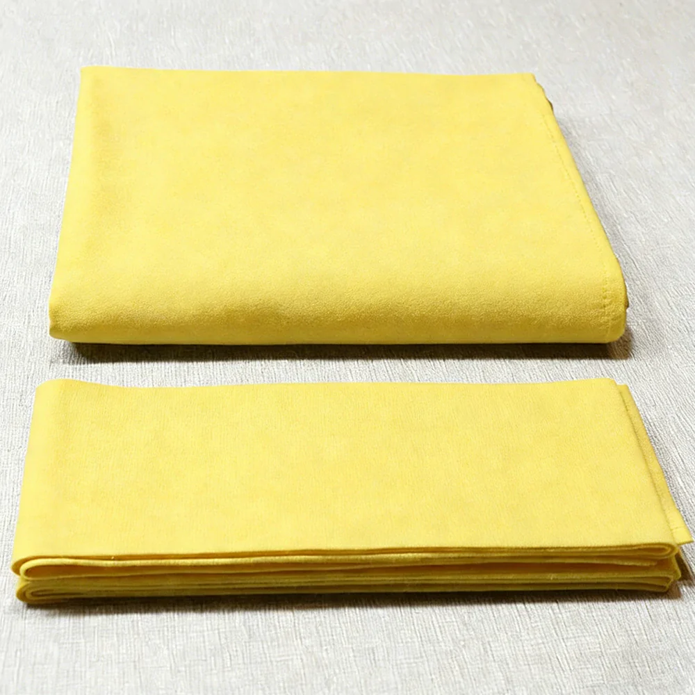 ARIX 7/8/9FT Billiard Table Cloth - High-Density Wool Blend, Anti-Pilling Durable Fabric for Smooth & Accurate Play - Lemon Yellow - Image 2