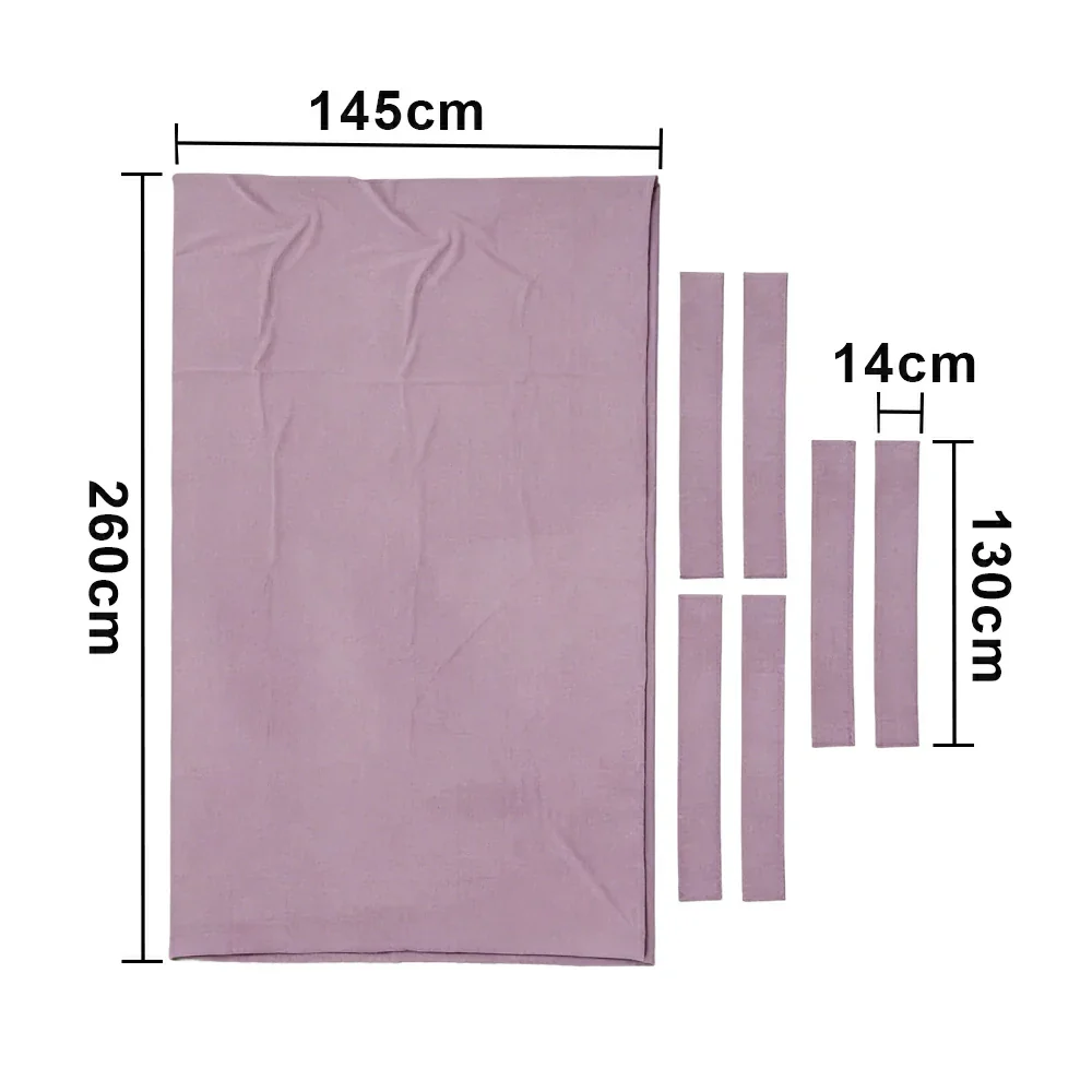 ARIX 7/8/9FT Billiard Table Cloth - High-Density Wool Blend, Anti-Pilling Durable Fabric for Smooth & Accurate Play - Mauve - Image 7