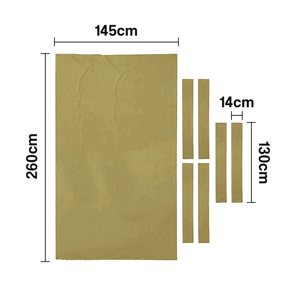 ARIX 7/8/9FT Billiard Table Cloth - High-Density Wool Blend, Anti-Pilling Durable Fabric for Smooth & Accurate Play - Mustard - Image 7