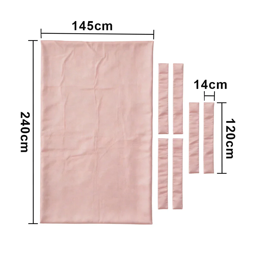 ARIX 7/8/9FT Billiard Table Cloth - High-Density Wool Blend, Anti-Pilling Durable Fabric for Smooth & Accurate Play - Nude Peach - Image 6