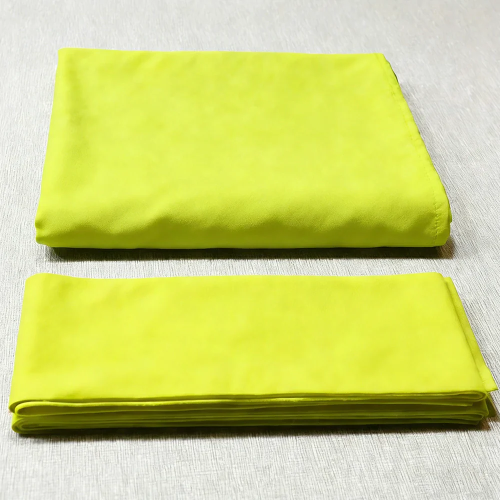 ARIX 7/8/9FT Billiard Table Cloth - High-Density Wool Blend, Anti-Pilling Durable Fabric for Smooth & Accurate Play - Neon Yellow - Image 2