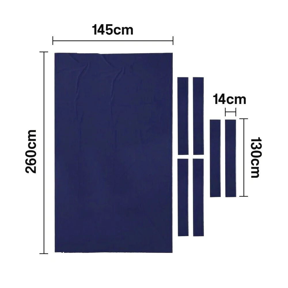 ARIX 7/8/9FT Billiard Table Cloth - High-Density Wool Blend, Anti-Pilling Durable Fabric for Smooth & Accurate Play - Navy Purple - Image 7