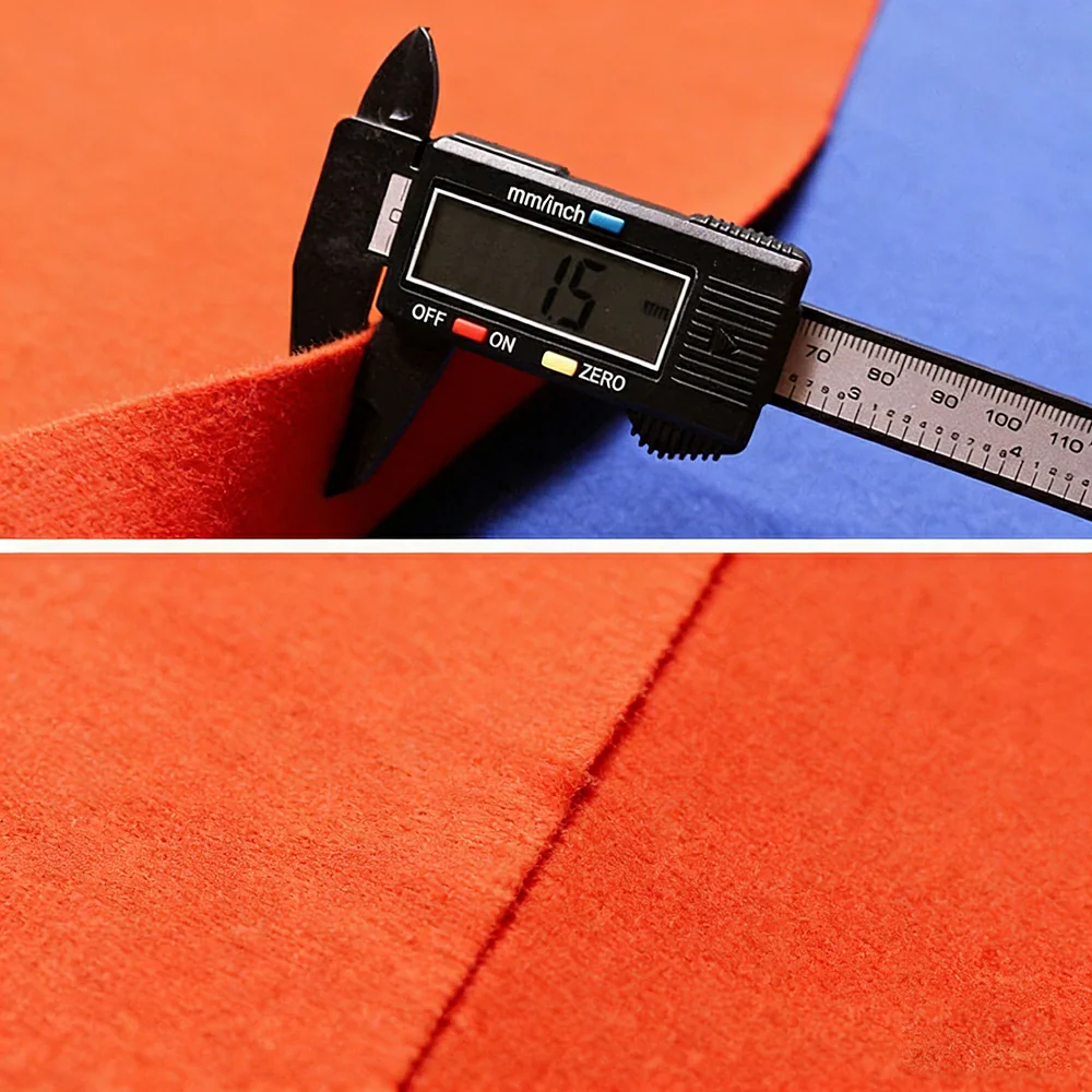 ARIX 7/8/9FT Billiard Table Cloth - High-Density Wool Blend, Anti-Pilling Durable Fabric for Smooth & Accurate Play - Orange Red - Image 5