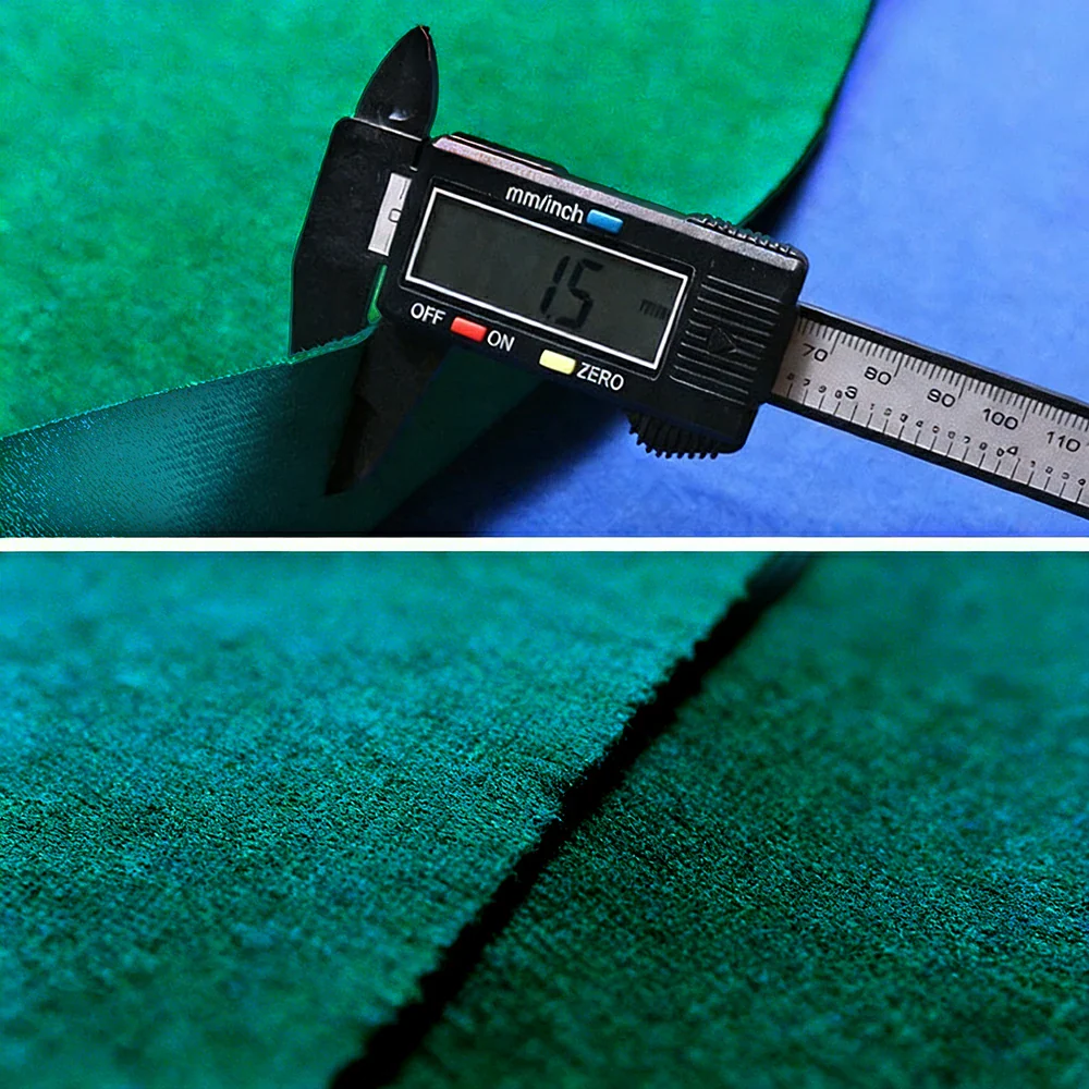 ARIX 7/8/9FT Billiard Table Cloth - High-Density Wool Blend, Anti-Pilling Durable Fabric for Smooth & Accurate Play - Teal Green - Image 5