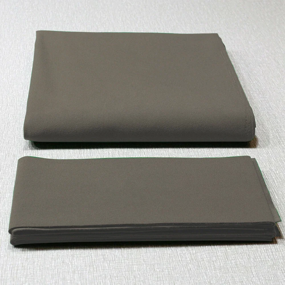 ARIX 7/8/9FT Billiard Table Cloth - High-Density Wool Blend, Anti-Pilling Durable Fabric for Smooth & Accurate Play - Taupe Grey - Image 2