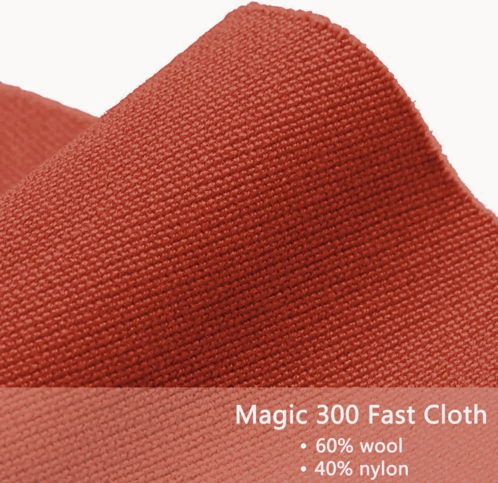Hainsworth Smart Precut Cloth - 7/8/9FT Professional Speed & Control, 460gsm Directional Nap for Snooker & Pool Tables - Paprika - Image 3