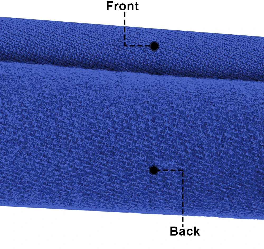 Hainsworth Smart Precut Cloth - 7/8/9/12FT Professional Speed & Control, 460gsm Directional Nap for Snooker & Pool Tables - Royal Blue - Image 5