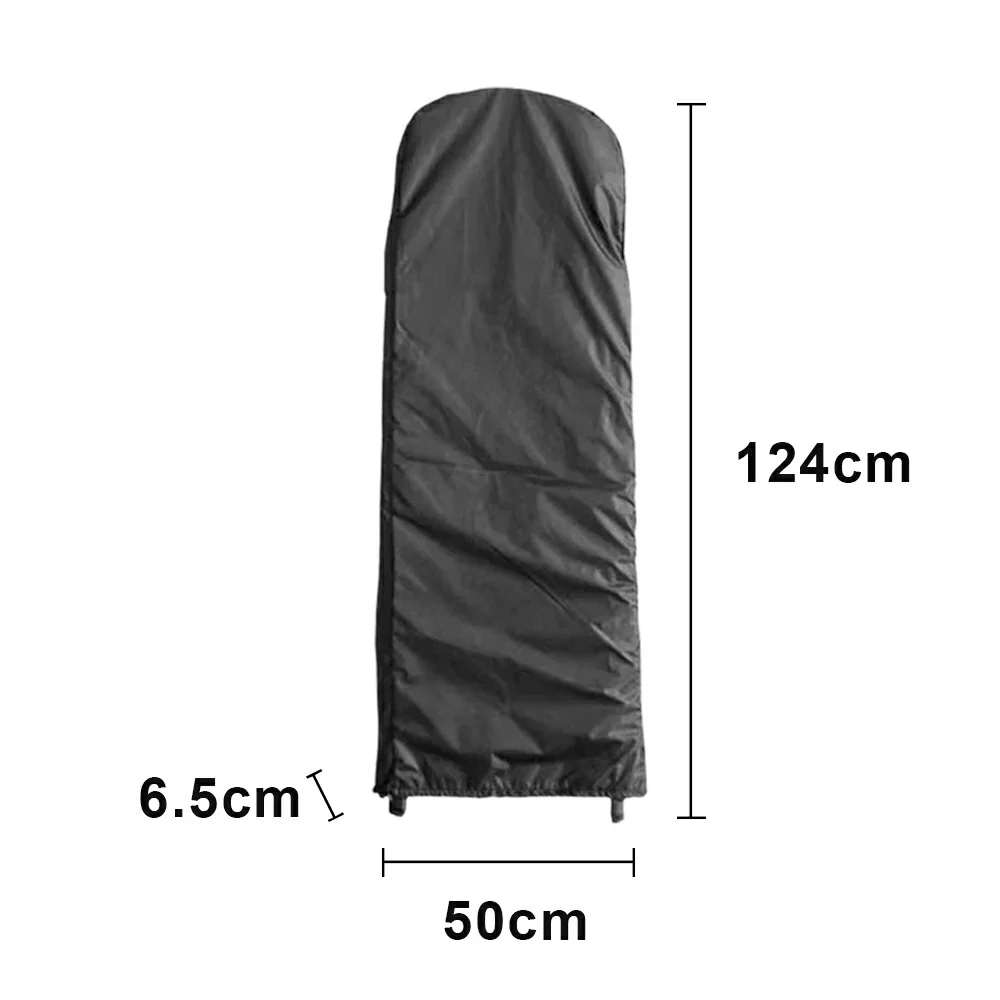 ARIX Heavy-Duty Ladder Cover - 420D Oxford Fabric with Waterproof & Dustproof Protection, Full-Length Outdoor Storage Cover for Foldable Ladders 124/154cm - Black - Image 5