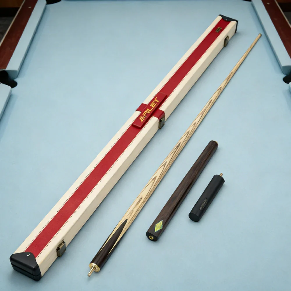 RILEY 3/4 Split Pool Cue - Precise Energy Transfer & Accuracy, Ash Wood Shaft & Ebony Butt, 9.5mm Multilayer Tip - Image 2