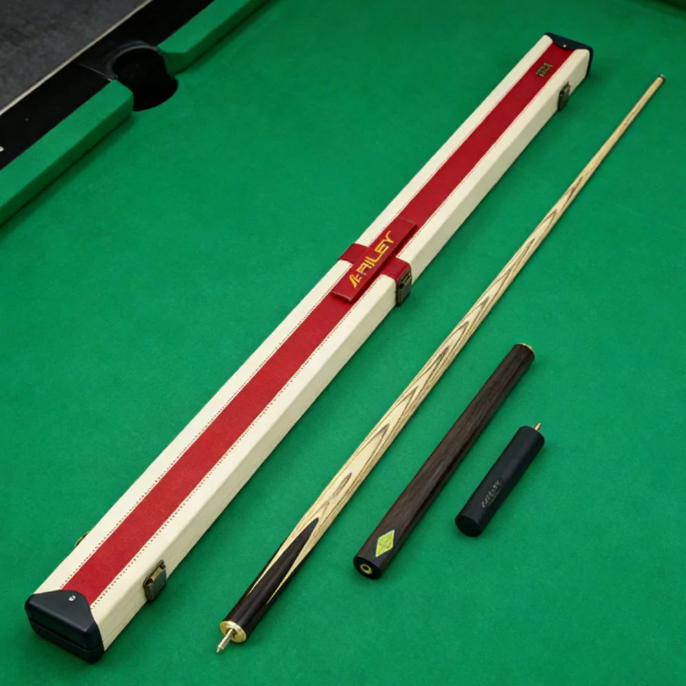 RILEY 3/4 Split Pool Cue - Precise Energy Transfer & Accuracy, Ash Wood Shaft & Ebony Butt, 9.5mm Multilayer Tip - Image 4