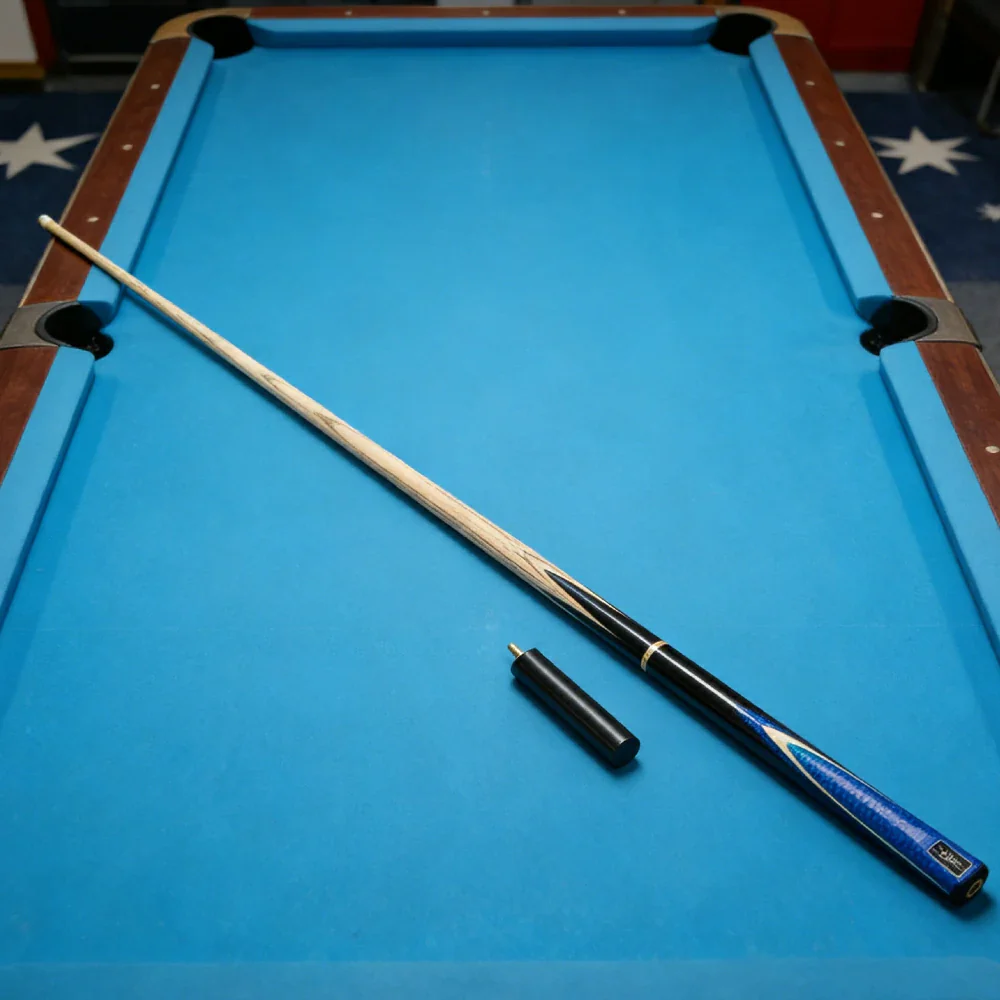 RILEY 3/4 Split Pool Cue - Stable Control & Smooth Feedback, Ash Wood Shaft & Multi-Layer Composite Butt, 9.5mm Leather Tip - Image 4
