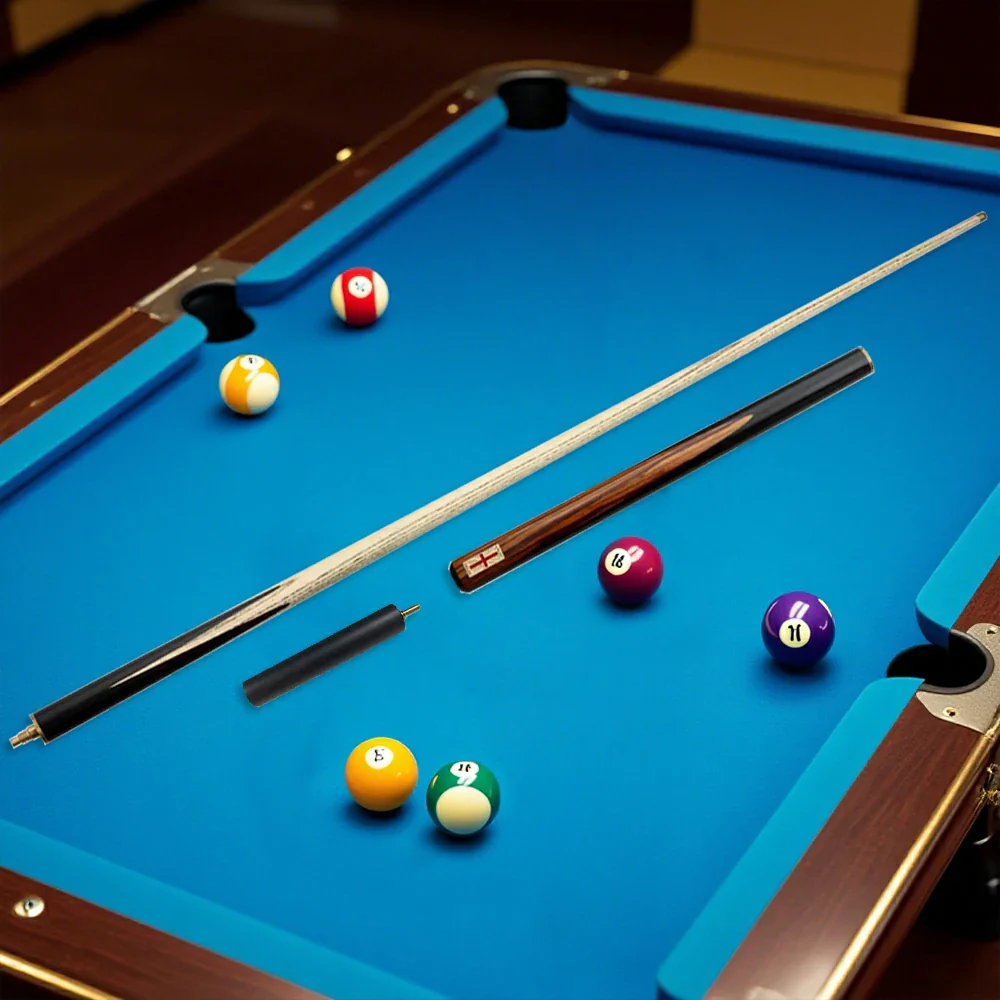RILEY Billiard Cue Stick 3/4 Split, Ash Shaft, 9.5mm Tip, Smooth Stroke with 6" Extension - 145cm - Image 4