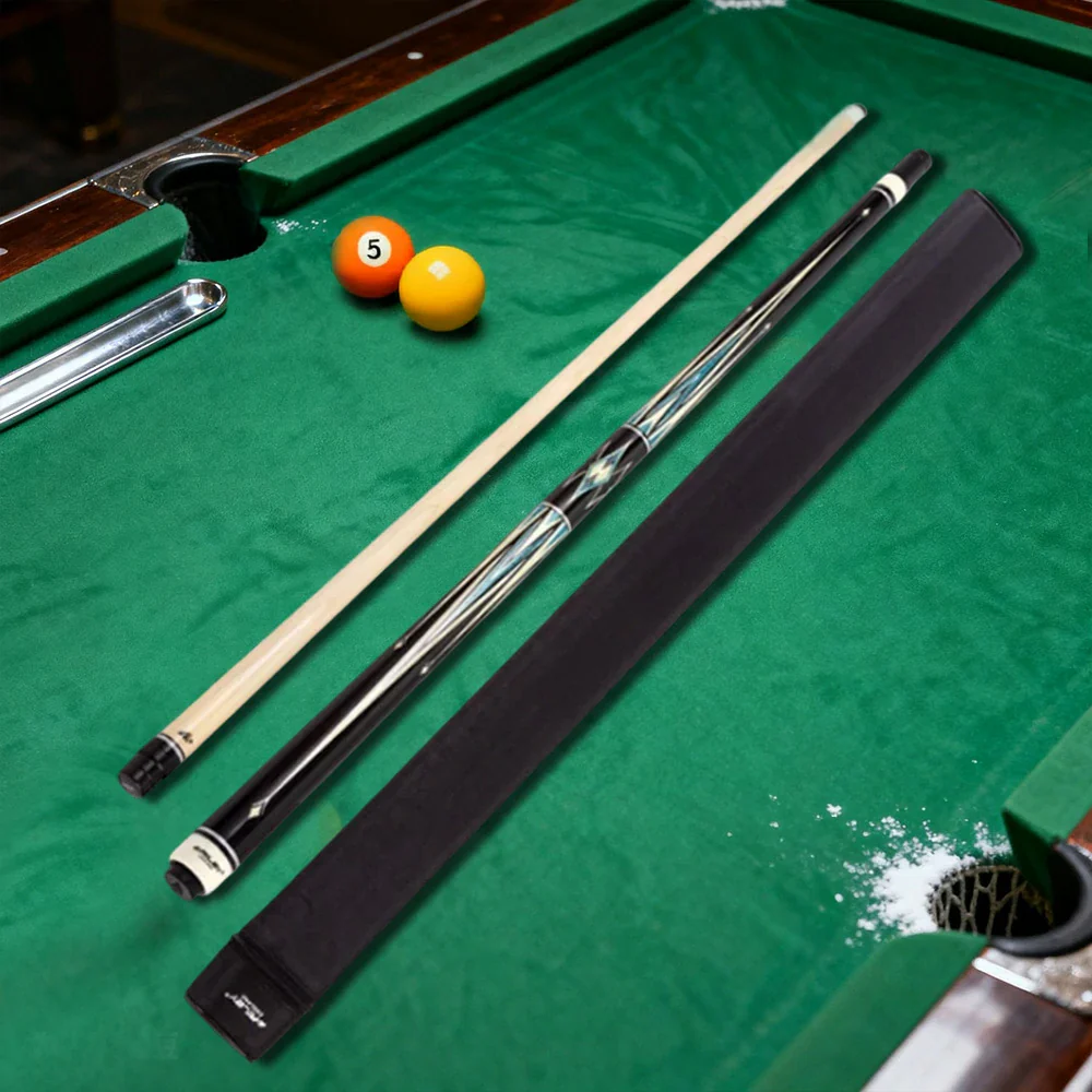 RILEY Billiard Cue Stick 1/2 Split, Canadian Maple Shaft, 12.75mm Tip, Handcrafted Smooth Finish, Precision Control - 147cm - Image 2