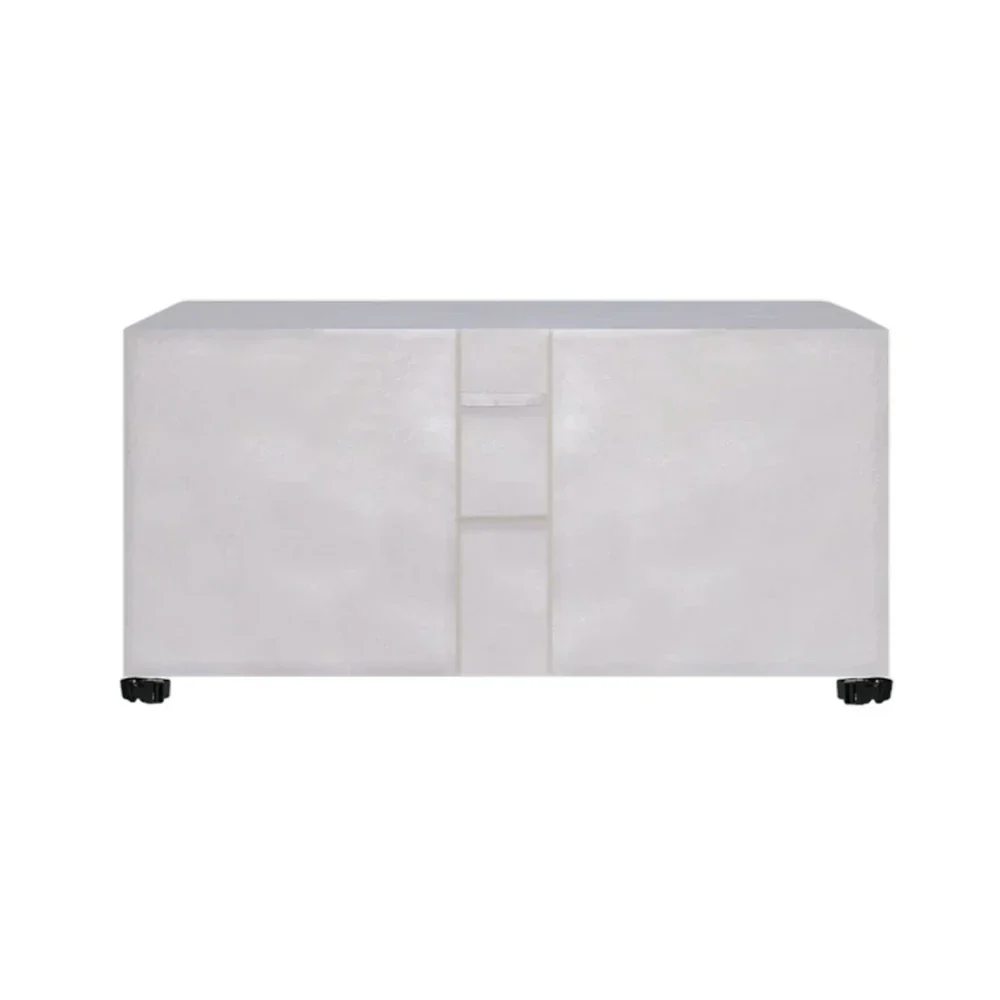 ARIX Table Tennis Table Cover - Waterproof Oxford Fabric with Drawstring, UV-Resistant and Dustproof, Suitable for Indoor and Outdoor Use - Silver