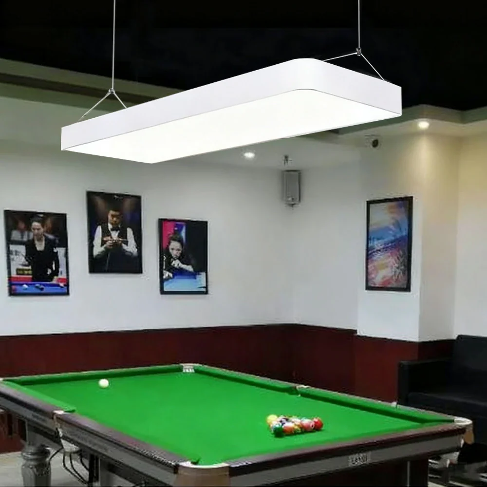 ARIX Pool Table Light, Ultra-Thin LED, Aluminium+Acrylic Body, 72W with Remote, Energy-Efficient Durable Billiard Lighting - White - Image 4