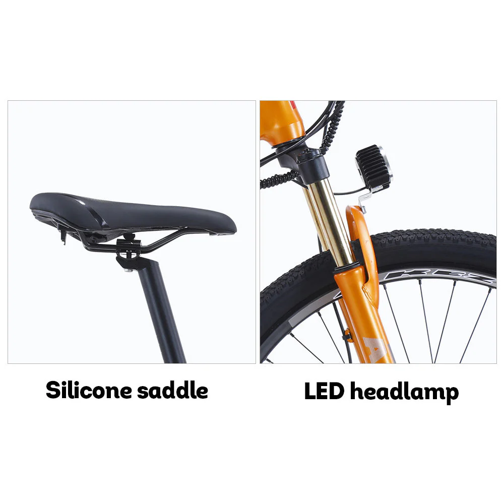 VOLTUS 500W 48V 13Ah Electric Bike eBike Mountain Motorized Bicycle 27.5-inch w/ Battery - Image 7