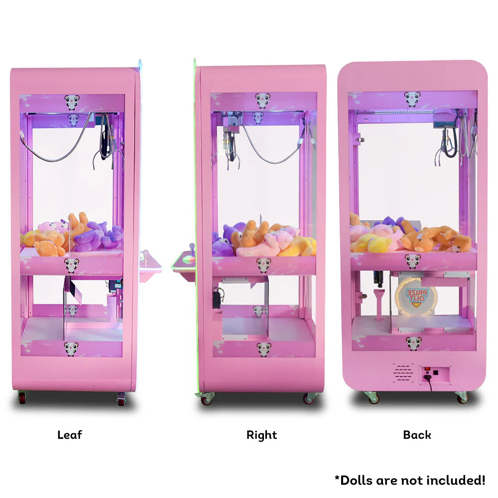 GAMEON Panda Electronic Claw Machine Crane Machine For Home - Pink - Image 6