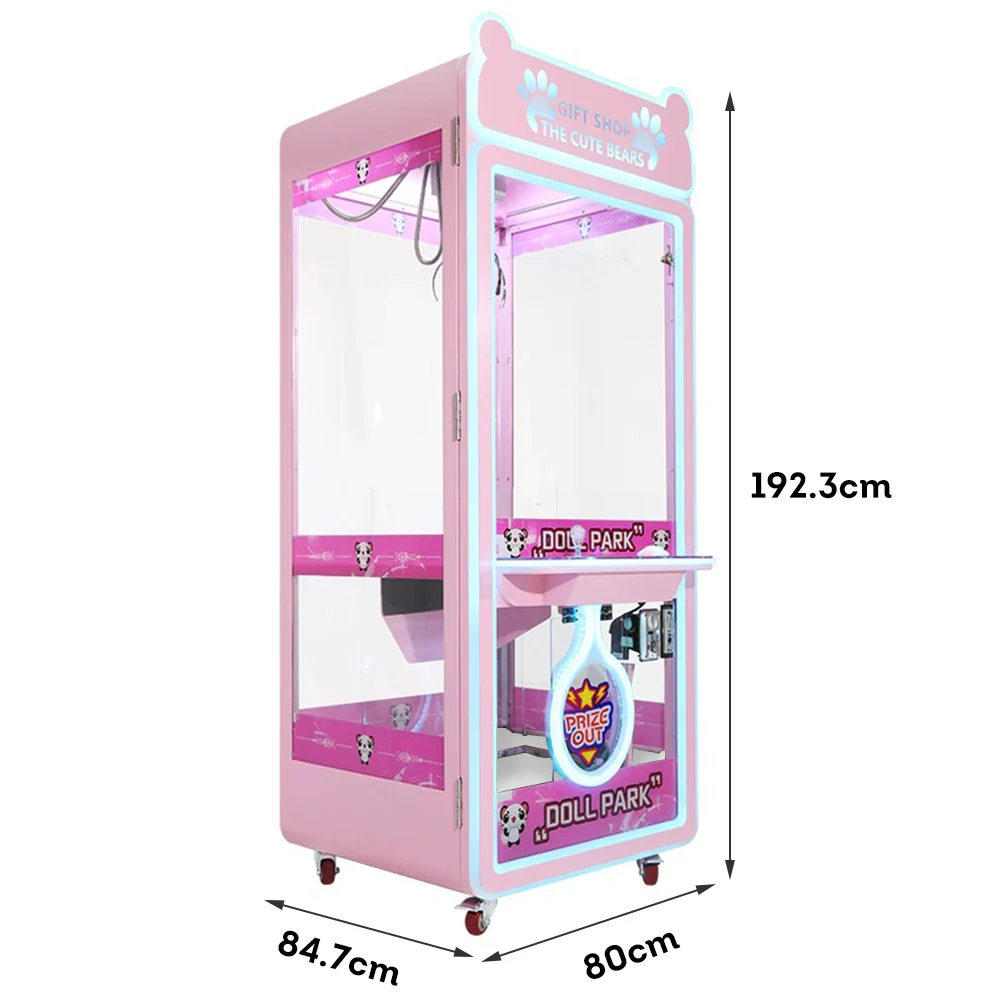 GAMEON Panda Electronic Claw Machine Crane Machine For Home - Pink - Image 7