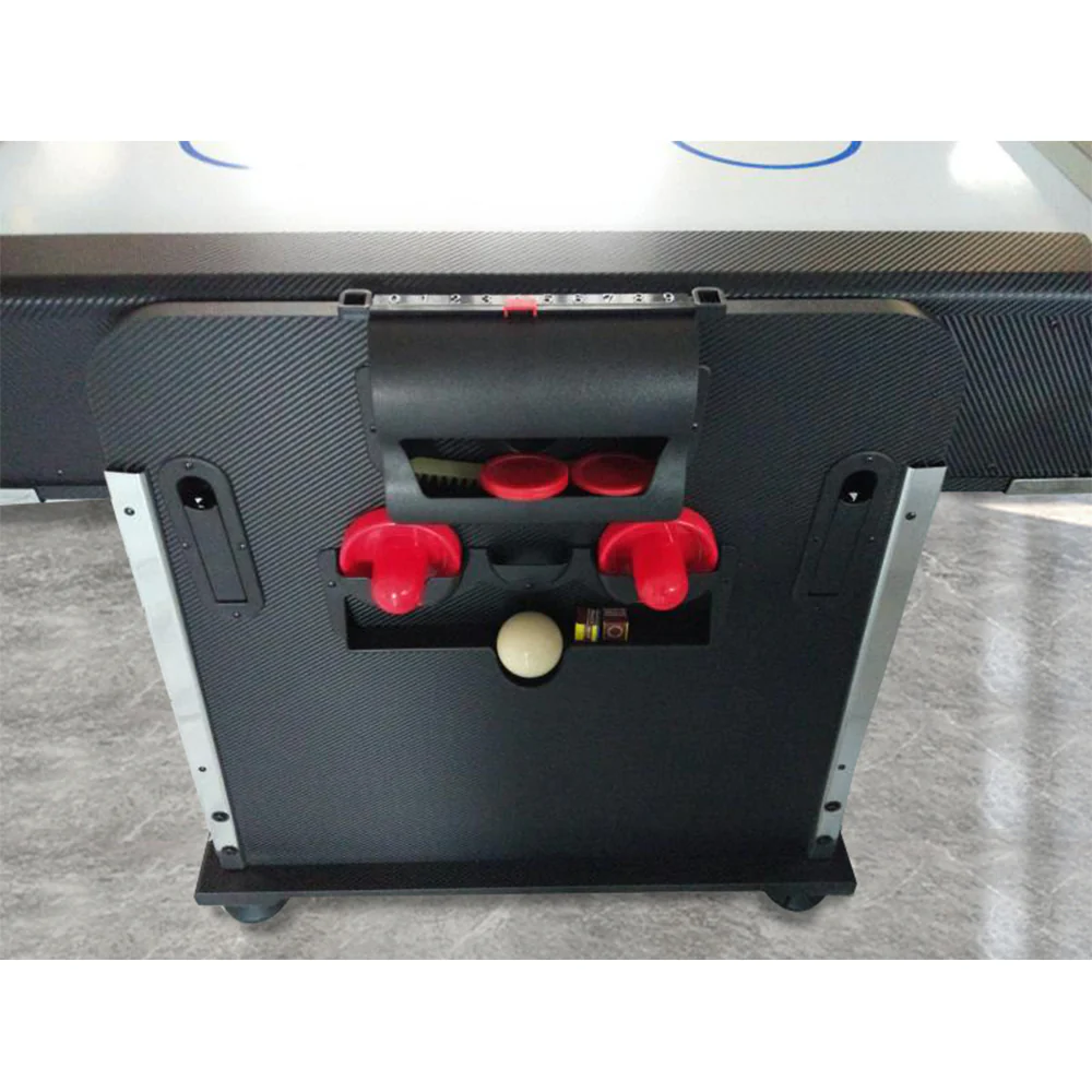 VERSA 7FT 4-In-1 Convertible Air Hockey/ Pool Billiards/ Dining Table / Table Tennis Table Blue/ Black Felt For Billiard Gaming Room Free Accessory - Image 10