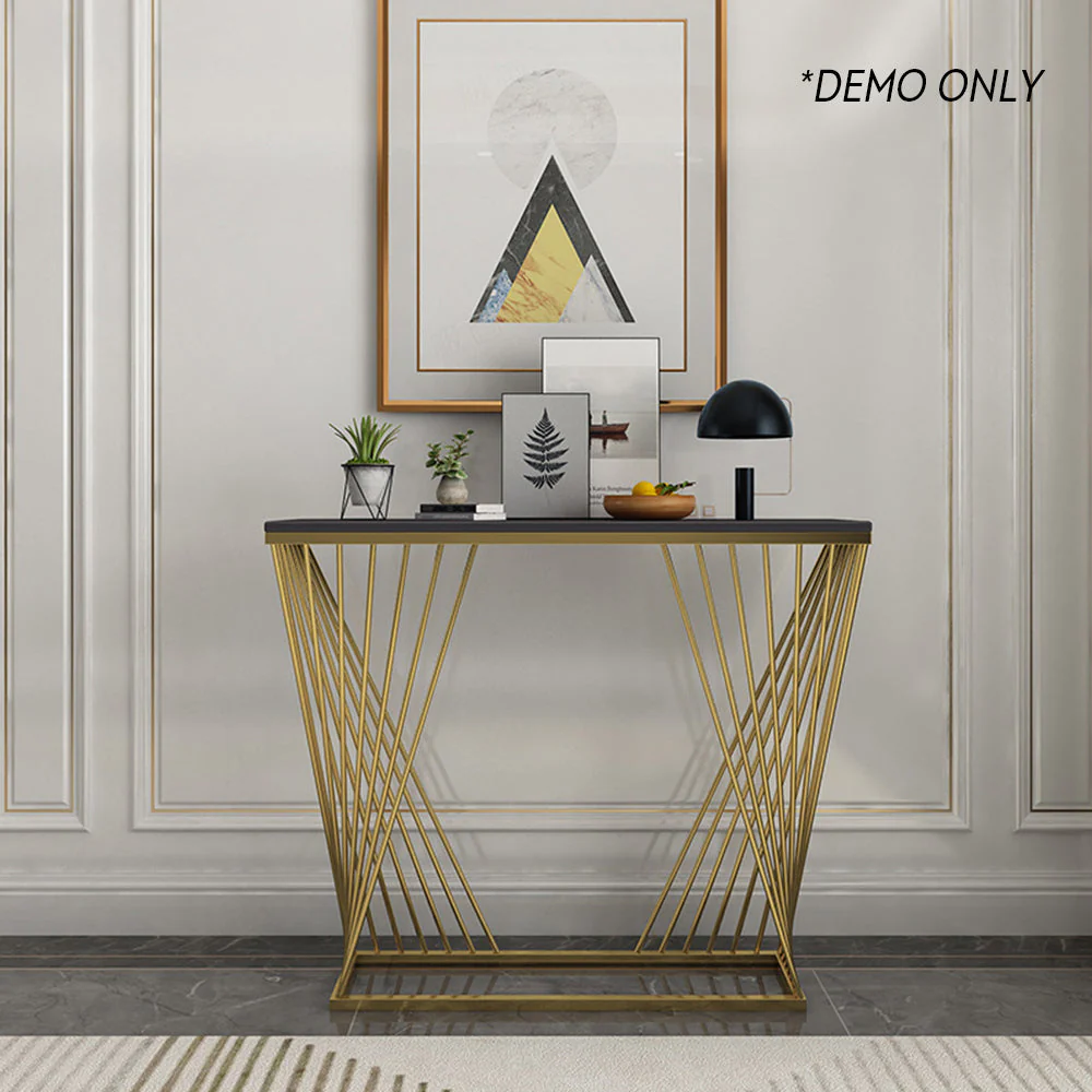 LIVARA 80/100/120cm Length Console Table Iron Frame - Image 3