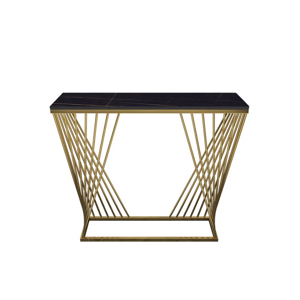LIVARA 80/100/120cm Length Console Table Iron Frame - Image 4