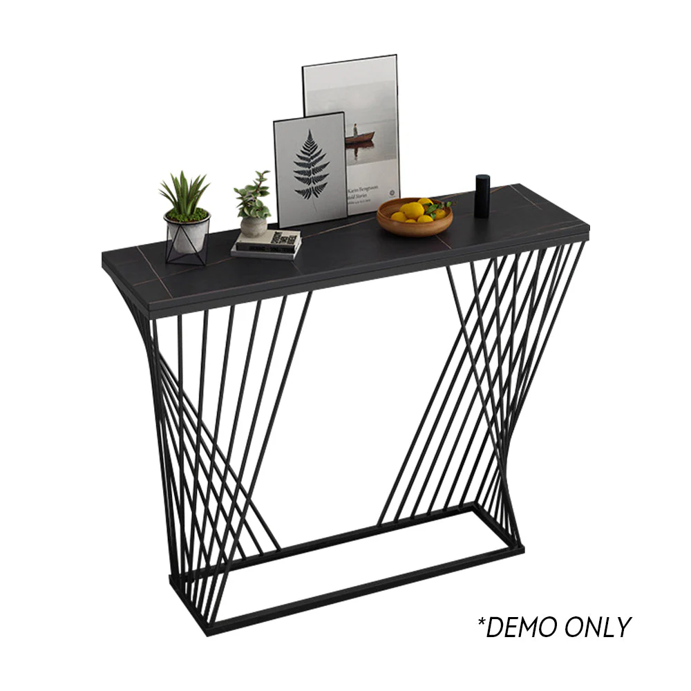 LIVARA 80/100/120cm Length Console Table Iron Frame - Image 5