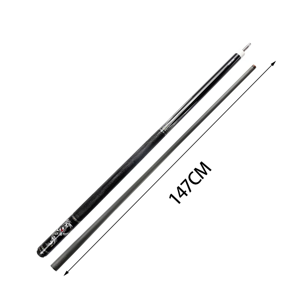 KONLLEN  Premier Professional AING-1F 18.5-20OZ 2-Piece Pool Cue Ebony Wood 147CM Billiard Cue - Black - Image 6
