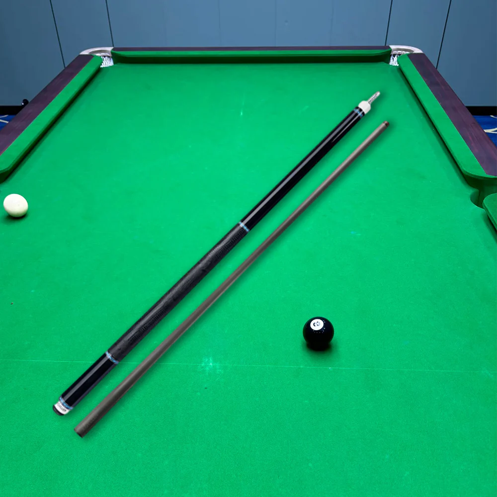 KONLLEN  Premier Professional AK75-12BF 18.5-20OZ 2-Piece Pool Cue Maple Wood 147CM  Billiard Cue - Blue&Black - Image 2