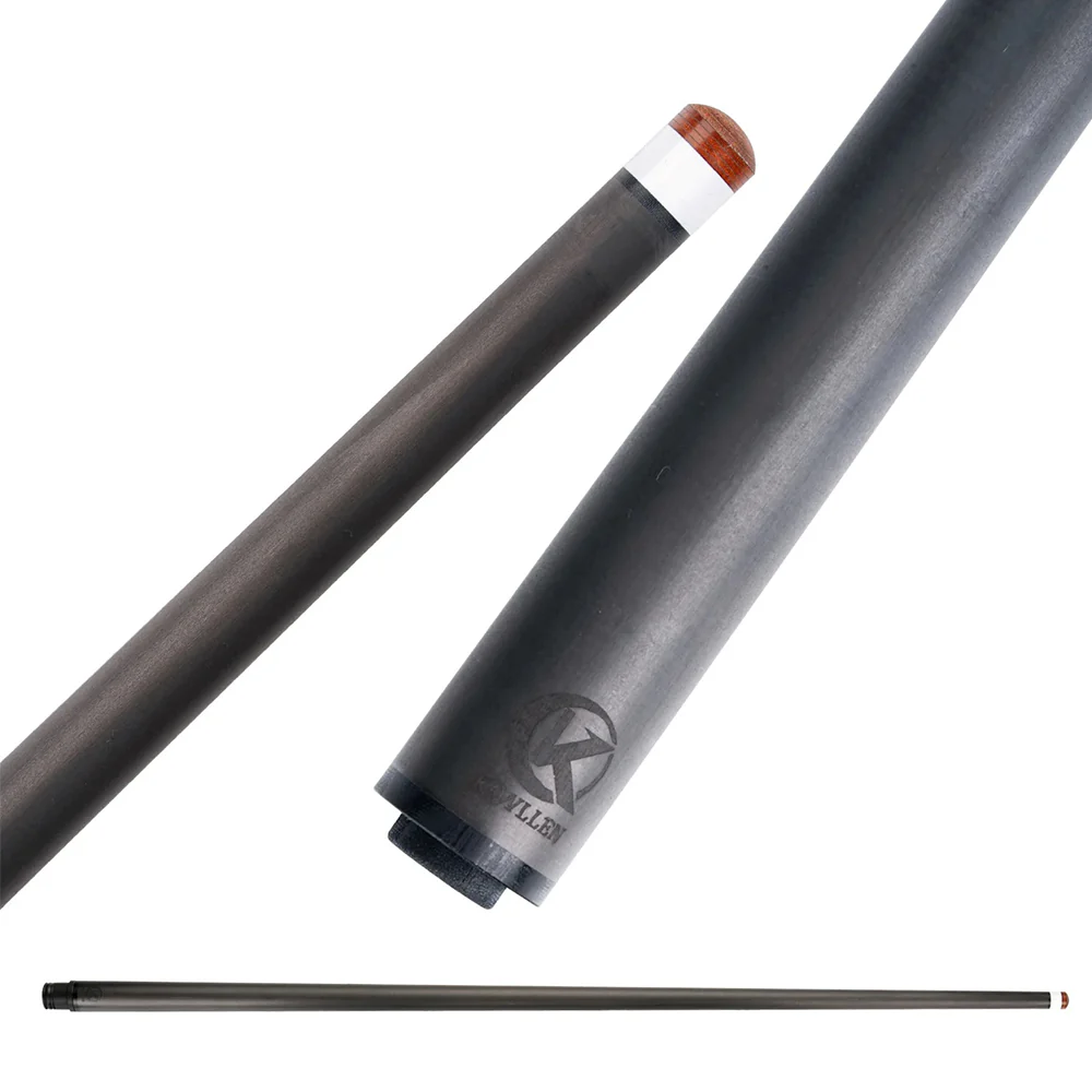 KONLLEN  Premier Professional Single Carom Shaft Carbon Fibre Material 27 Inches - Gray - Image 2